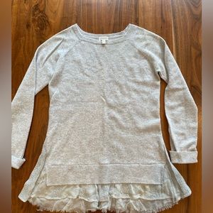 Garnet Hill Cashmere Sweater. XS